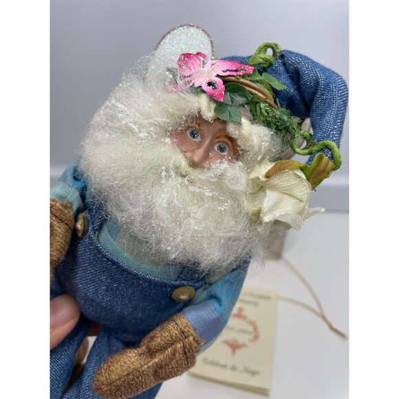 Mark Roberts flower Gardener Fairy ornament 51 35414 limited 592 of 2500 - Picture 3 of 11